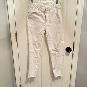 Levi's White Skinny Jeans for Women